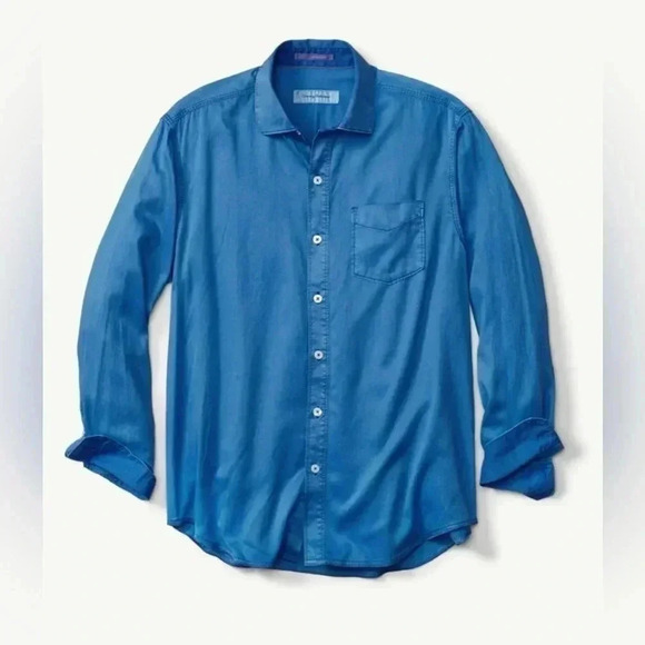 Tommy Bahama Still Twillin' Long Sleeve Button up Shirt - Picture 1 of 16